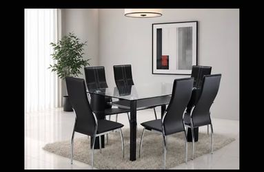 NEW DINING ROOM SET INCLUDING FREE DELIVERY ORDER HERE PAY UPON ARRIVAL