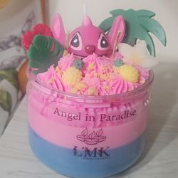 Angel (Pink Stitch) Scented Candle 