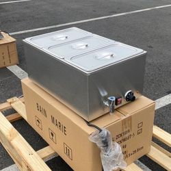 NSF Commercial Countertop Electric Food Warmer ZCK165BT-3