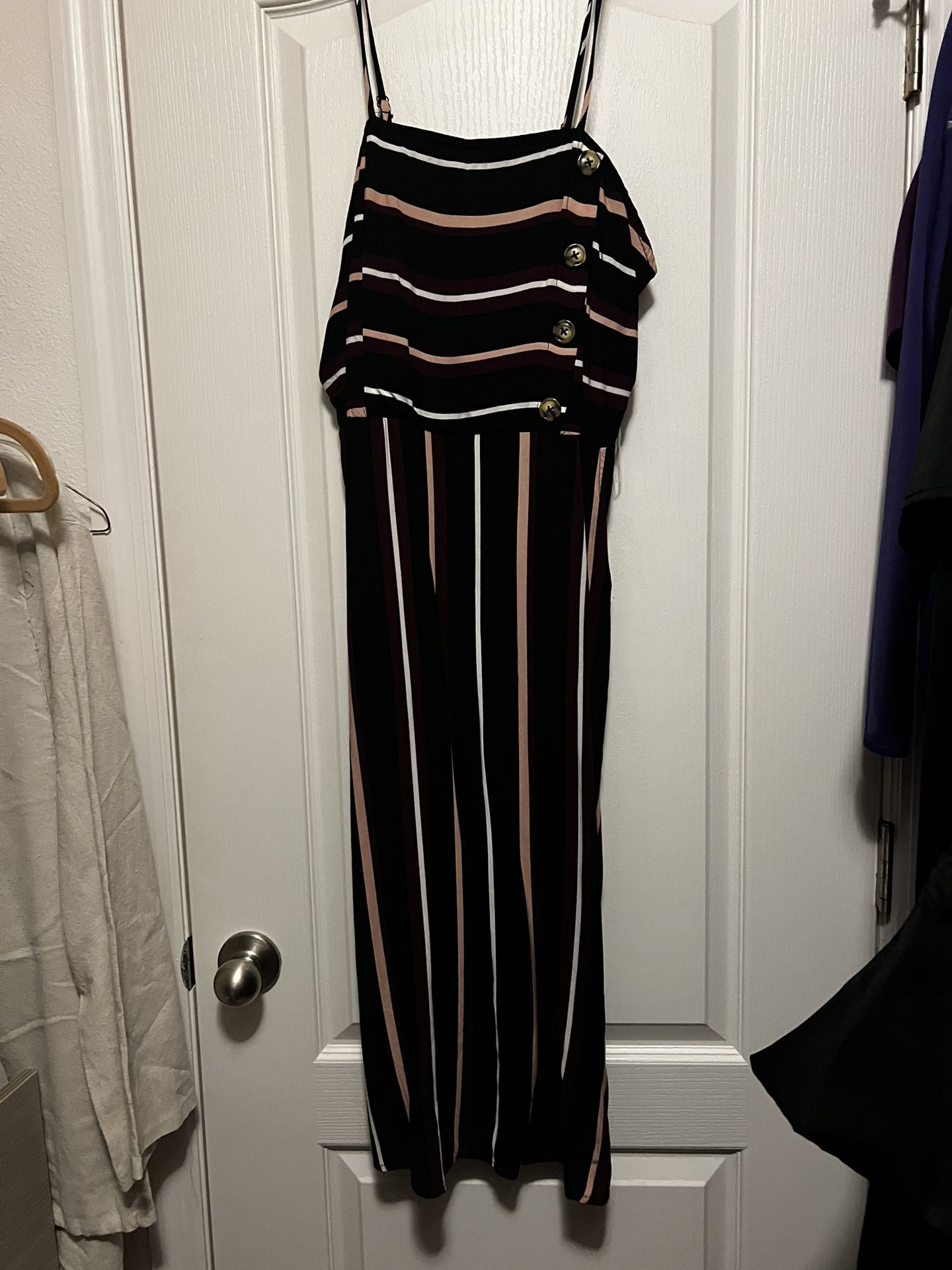 Long Striped Dress