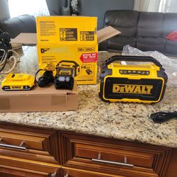 Dewalt Bluetooth speaker new