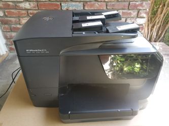 HP OfficeJet Pro 8715 All-in-One Printer Plus Bonus New Ink Cartridges Print/Scan/Copy