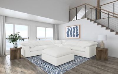 New 6- piece Boucle Modular Sectional | Finance Available $39 Down