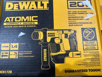 New 20v Dewalt atomic brushless rotary hammer only