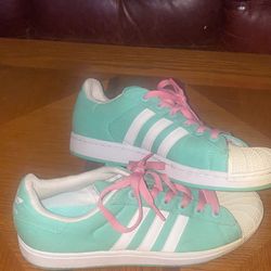 Adidas Size 11 Teal Pink $20 For Pick Up 