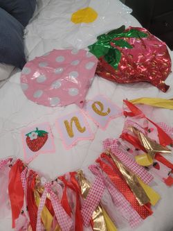 Strawberry First Birthday