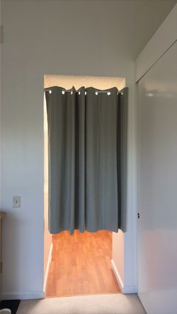 Sage colored blackout curtains