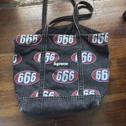 Supreme Denim Tote Bag