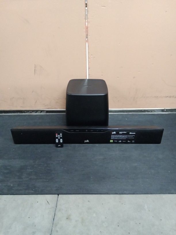 Polk Audio Sound Bar With Sub