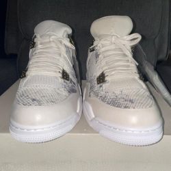 Jordan 4 Snakeskin Shoes 