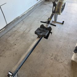 Concept 2 erg rowing machine