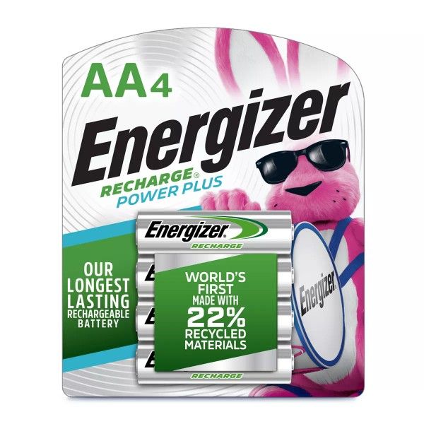 2x Energizer AA Rechargeable Battery Packs $10$