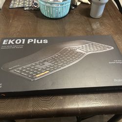 ProtoArc - EK01 Plus, Wireless, Ergonomic Keyboard