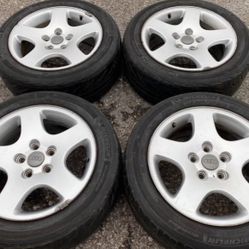 16” VOLKSWAGEN JETTA PASSAT AUDI A4 A6 A3 S4 TRADES ACCEPTED WE FINANCE RIMS WHEELS TIRES SET 