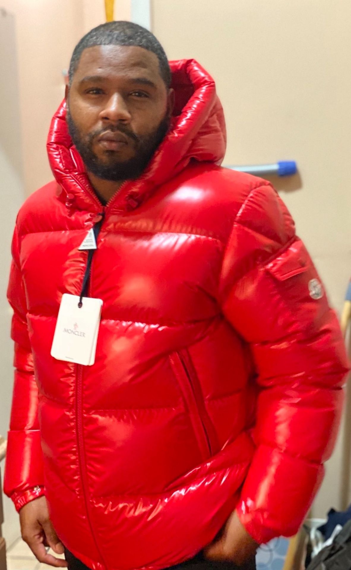 Moncler Ecrins Giubbotto – Red – Size 5 – Brand New w/ Tags