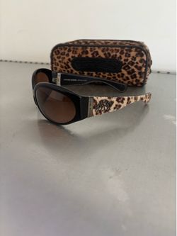 Women’s chrome Heart sunglasses