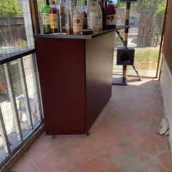 Custom Bar On Casters 