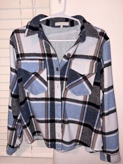Plaid button up