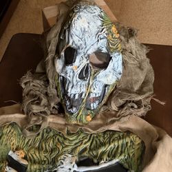 Scarecrow Halloween Costume Mask