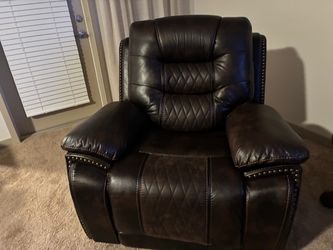 Real leather furniture
