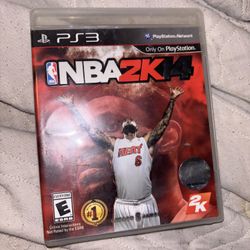 NBA 2K14 For PS3 Complete In Box With Manual! TESTED!