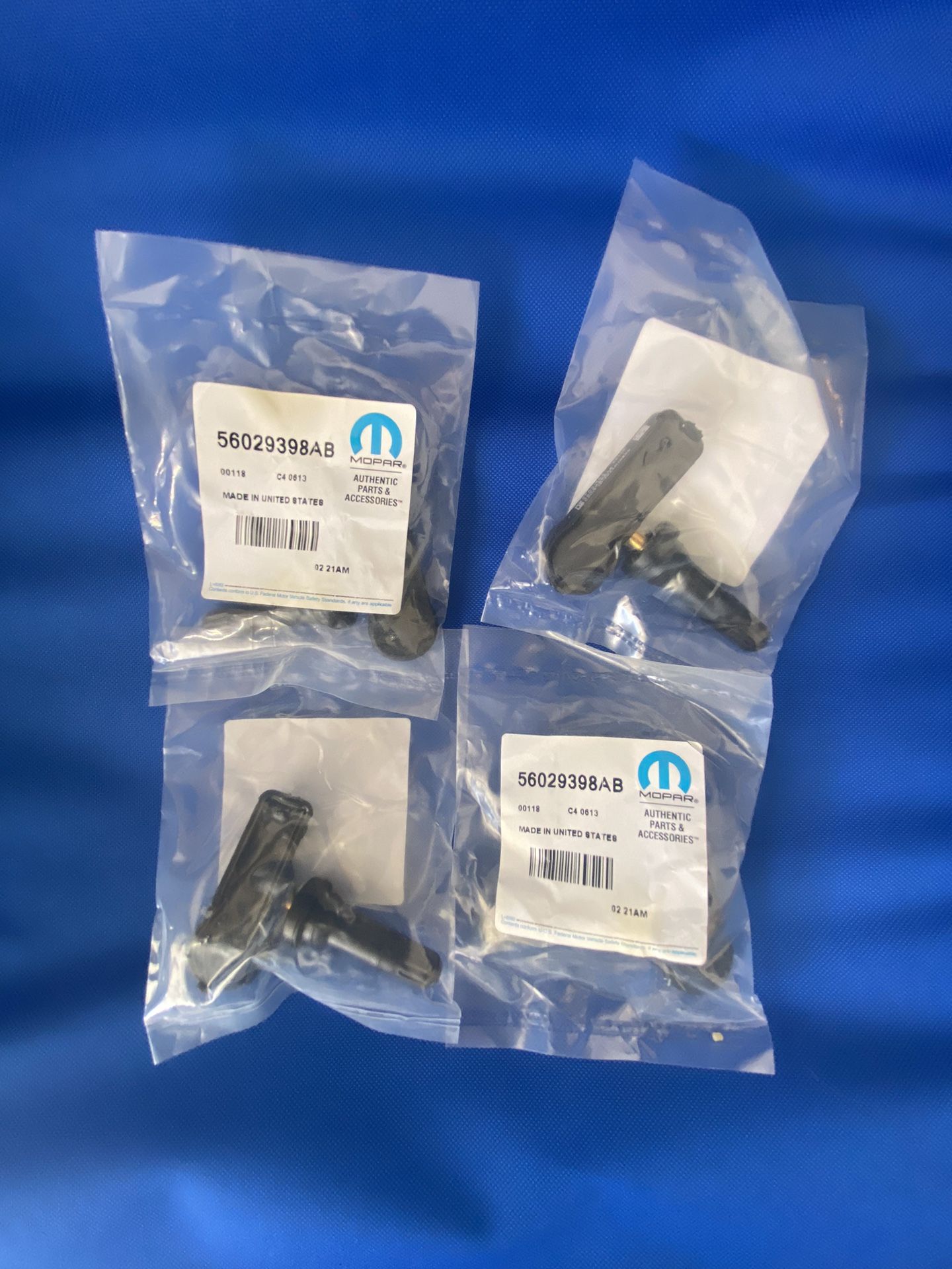 4 Brand New Mopar TPMS Sensors