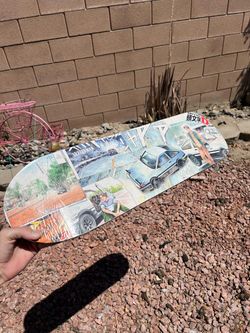 Initial D skateboard Deck
