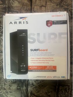 Arris Surfboard DOCSIS 3.0 Cable Modem & Wi-fi Router