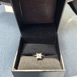 1 Carat Princess Cut Engagement Ring
