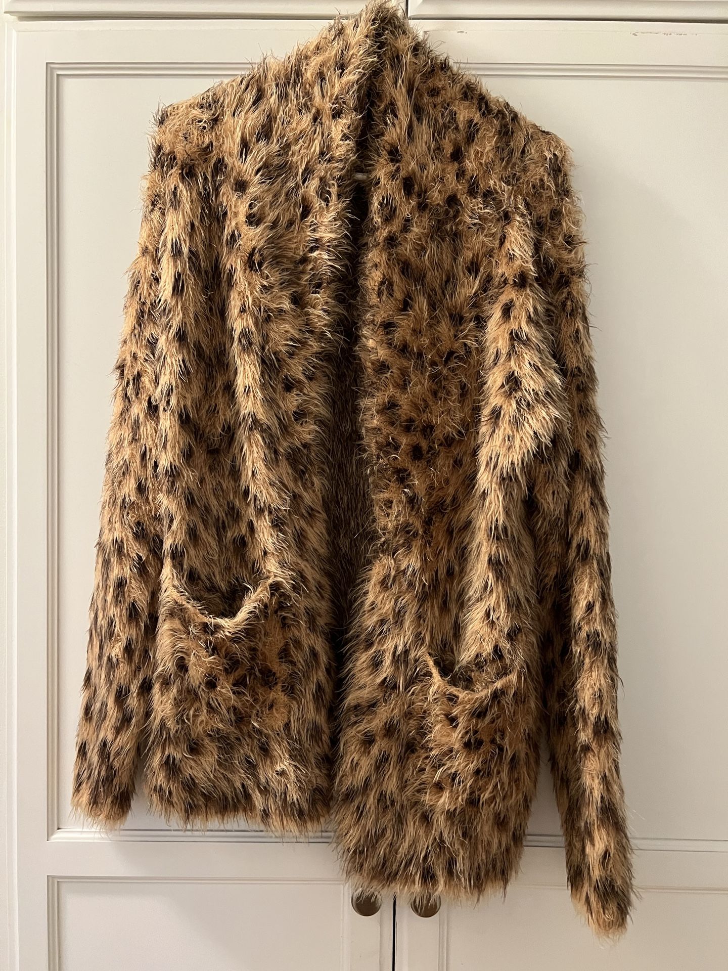 Leopard Print Coat AS By DF