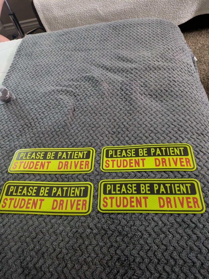 Student Driver Sticker