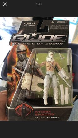 GI JOE RISE OF COBRA STORM SHADOW ACTION FIGURE