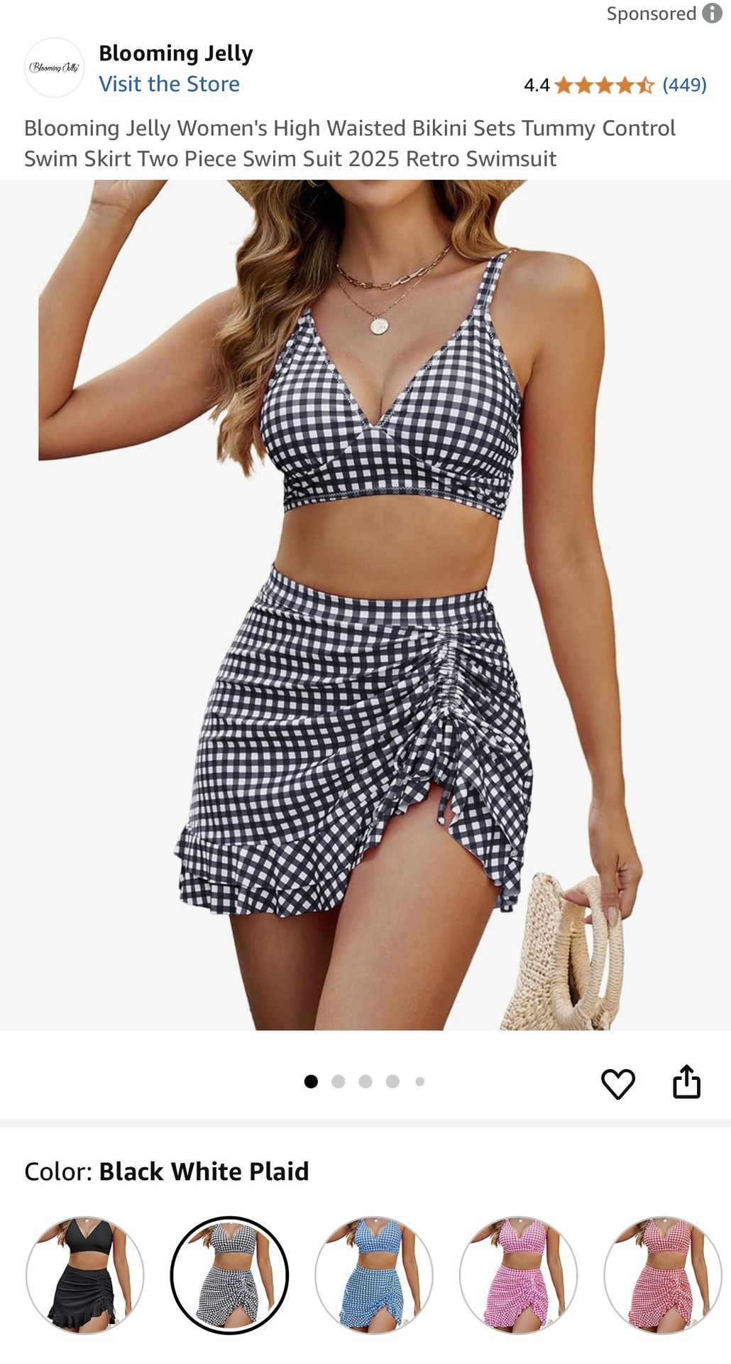 Women’s High Waisted Bikini Sets 