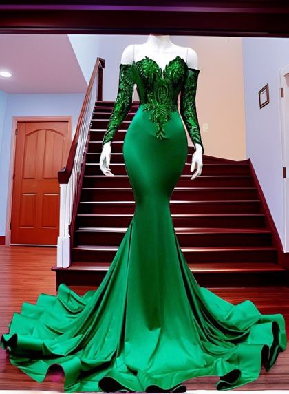 Beautiful elegant Mermaid Ball Gown