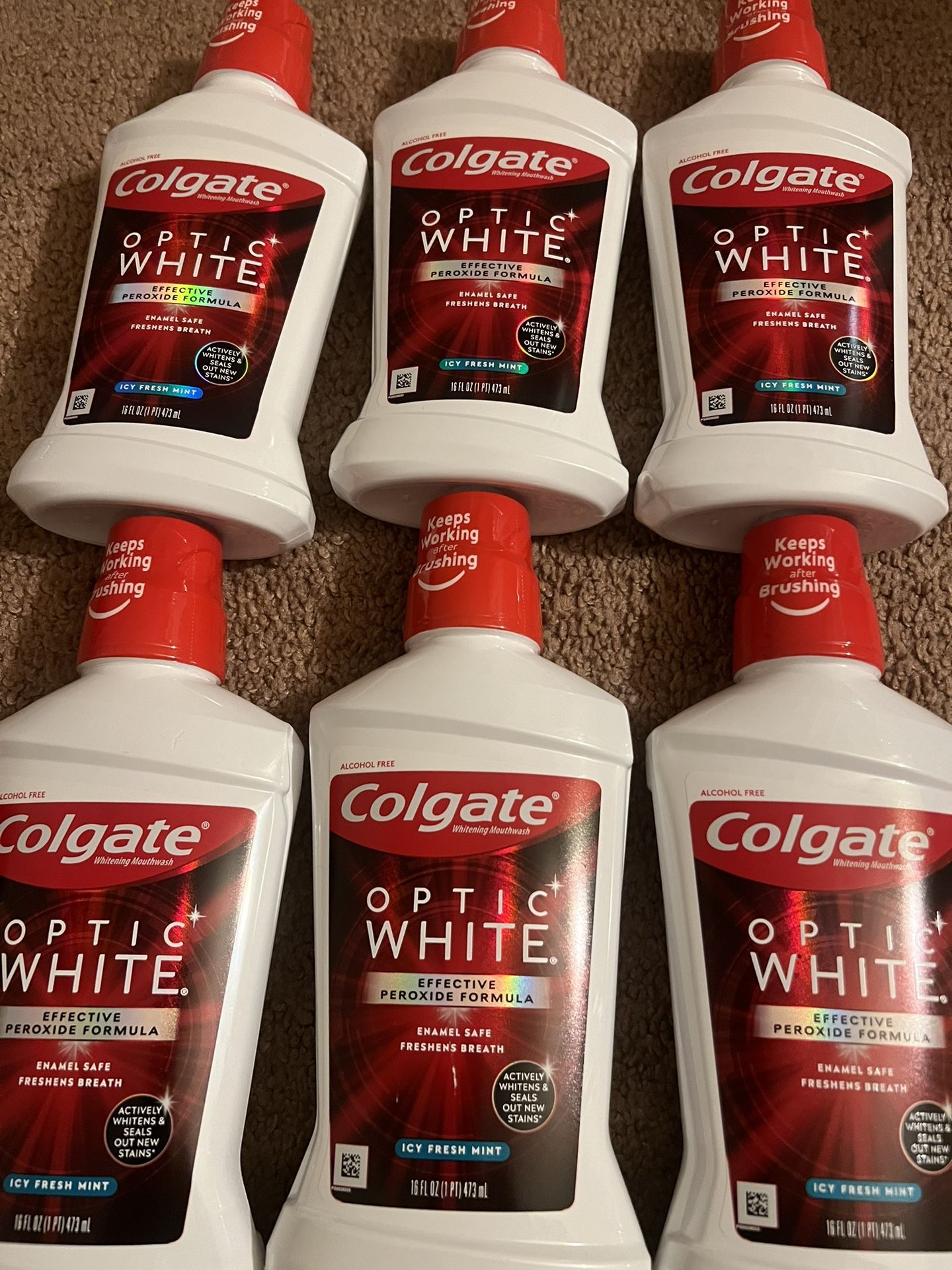 Colgate Optic White Mouthwash 4/$10