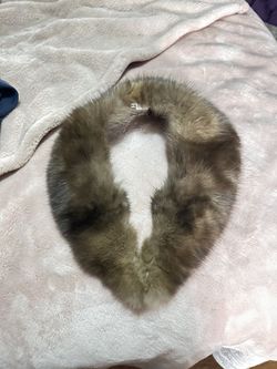 Vintage Fur Collar Wrap 