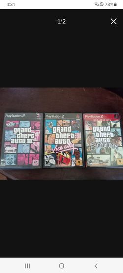 PS2 GTA LOT COMPLETE IN BOX WITH BOOKLET AND MEMORY CARD $75 FINAL PRICE READ DESCRIPTION