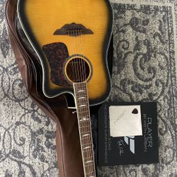 Keith Urban “Player” Acoustic Electric Guitar – Sunburst