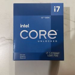 Intel Core i7-12700KF CPU – Excellent Condition