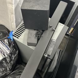 Vizio Soundbar With Kickers And Sub