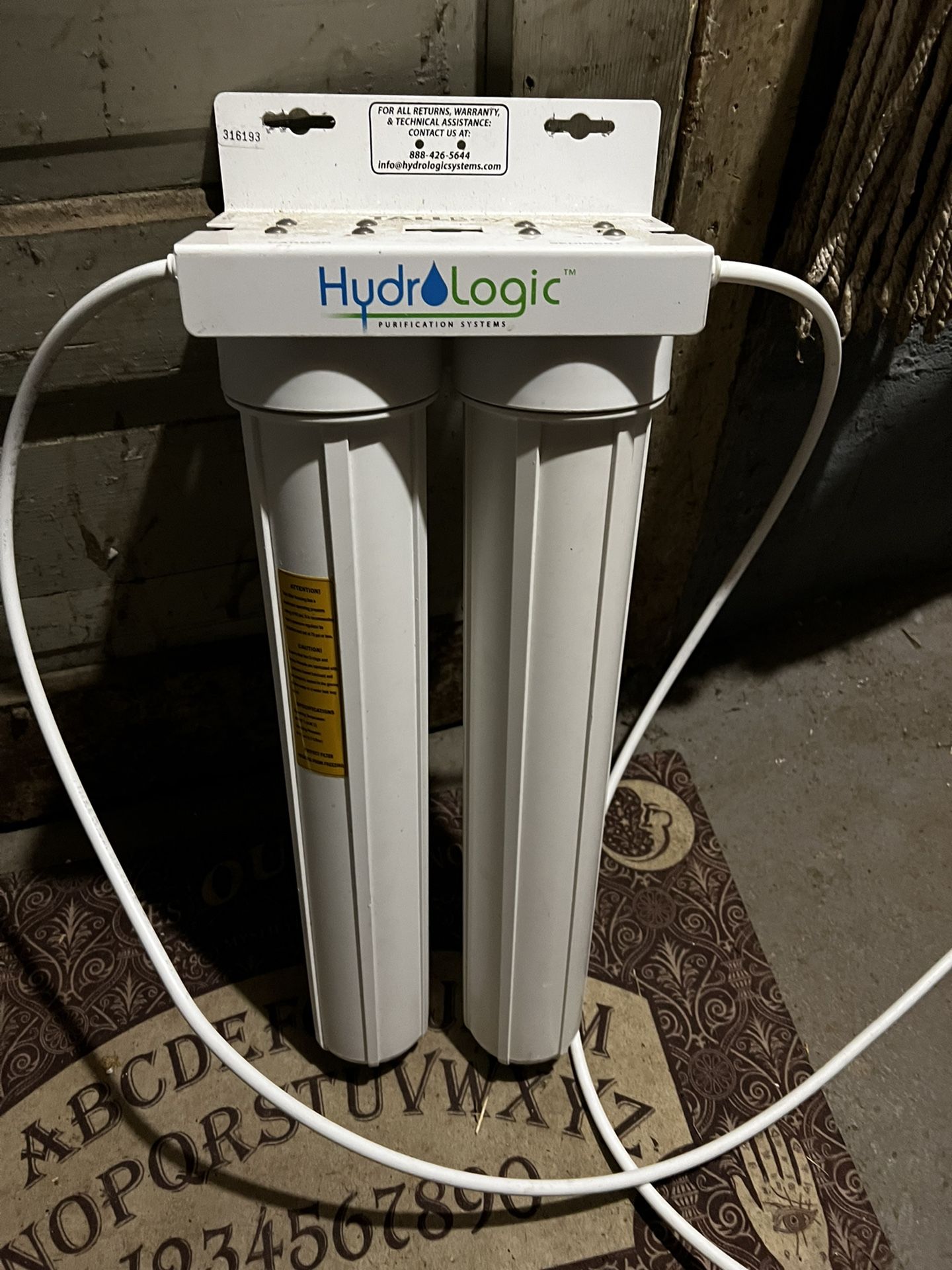 Hydro Logic big Boy Water Filter 