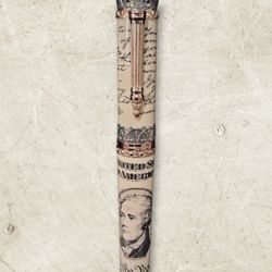 Montegrappa Alexander Hamilton Cream Fountain 18k Limited Edition  