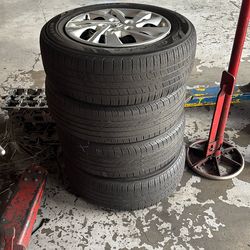 4 Used Tires With Rims