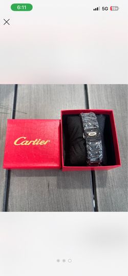 Black Cartier Luxury Watch