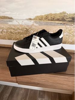 Adidas Grand Court 2.0 Sneakers Black White US 12