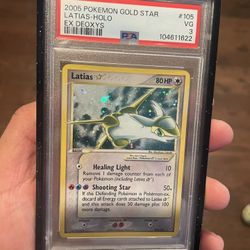 Gold Star Pokemon Card 