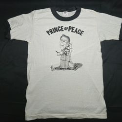 VINTAGE 1983 "PRINCE OF PEACE" Political Caricature President Ronald Ragan 