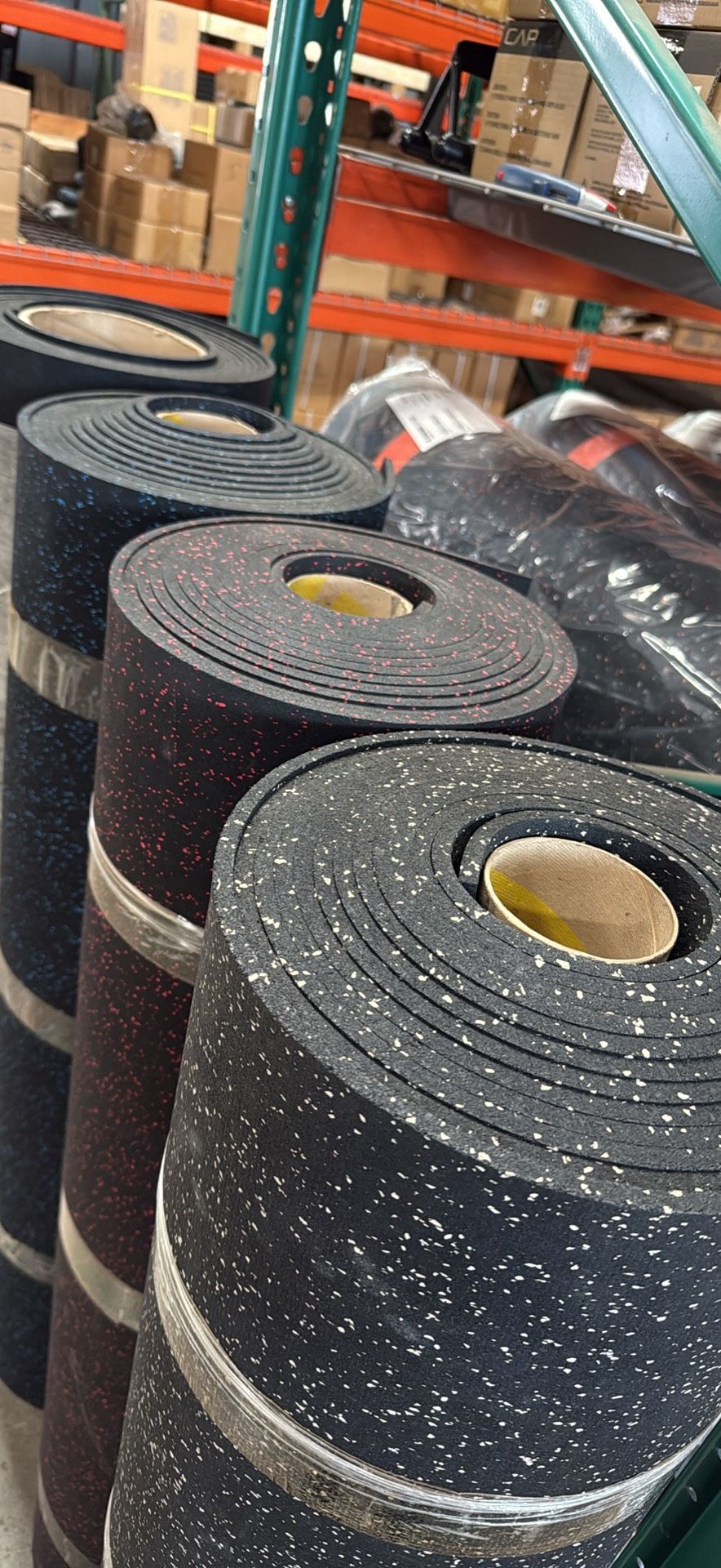 RUBBER FLOORING GYM FLOOR - COMMERCIAL GRADE! Heavy Duty Indestructible, Better Than Horse Stall Mats