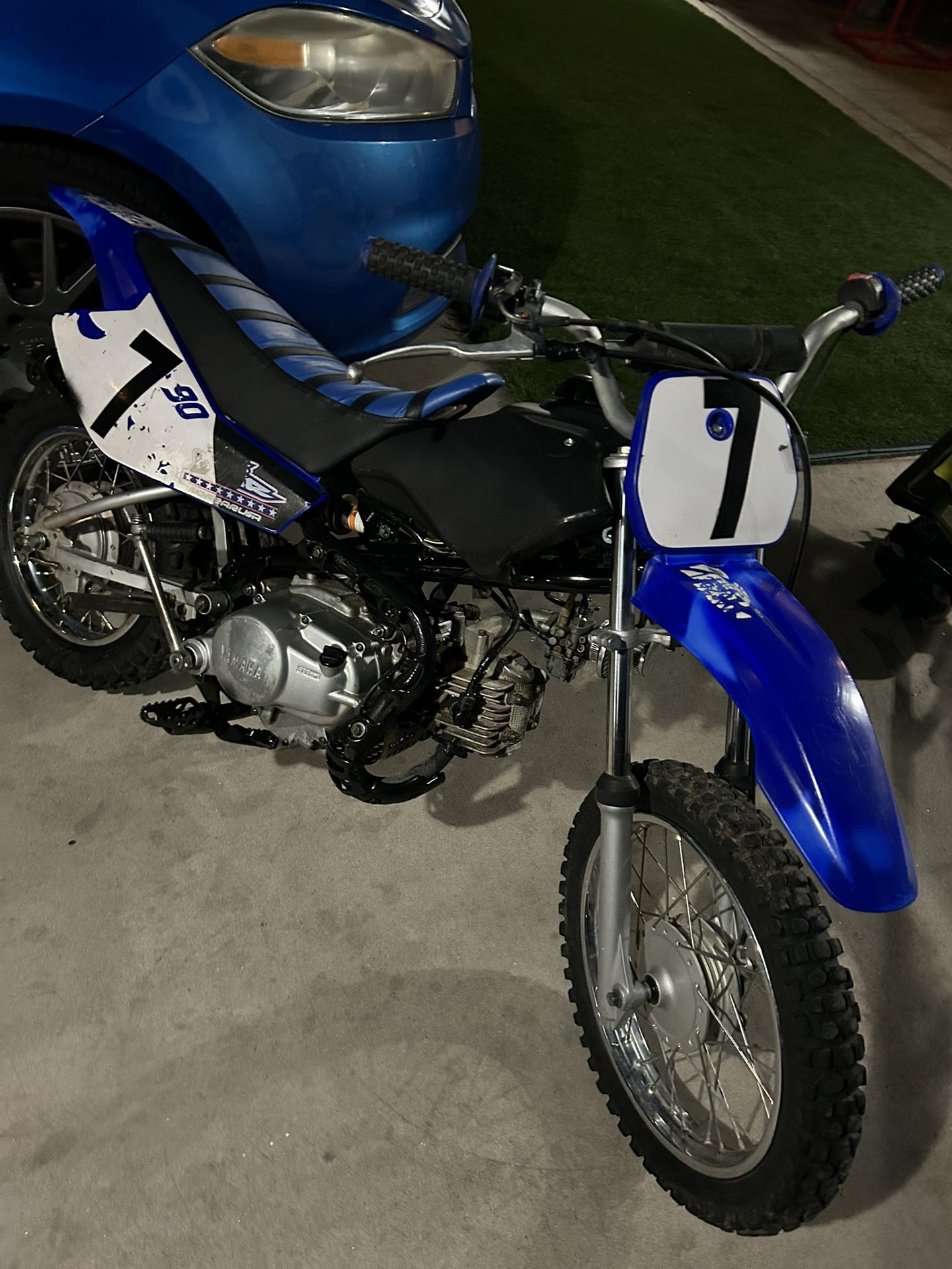 2001 Yamaha TTR 90 Semi Runs Good 