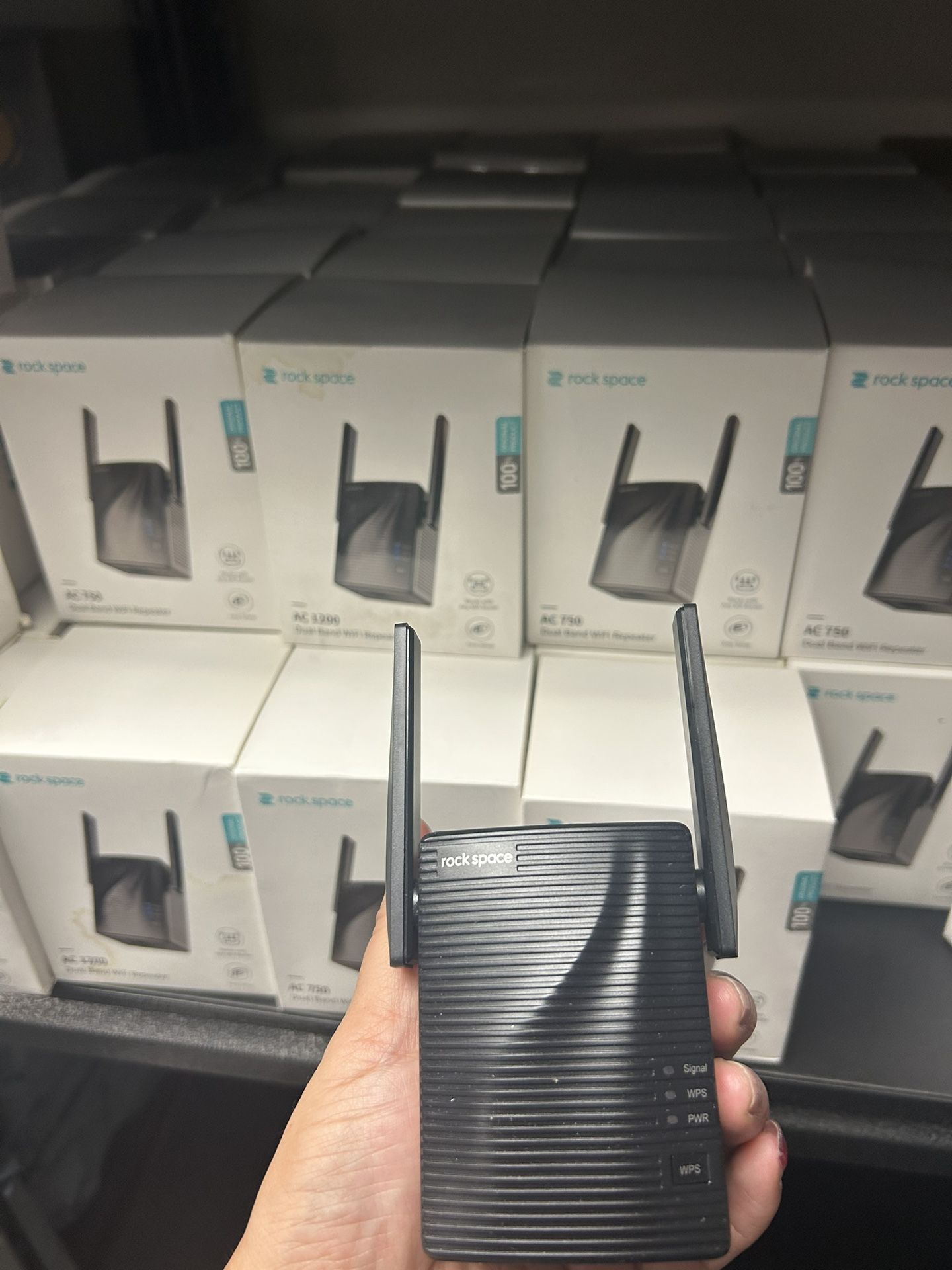 WiFi Extender- WiFi Range Extender Up to 1200Mbps, WiFi Signal Booster, 2.4 & 5GHz Dual Band WiFi Repeater with Access Ethernet Port, 360° Full Covera